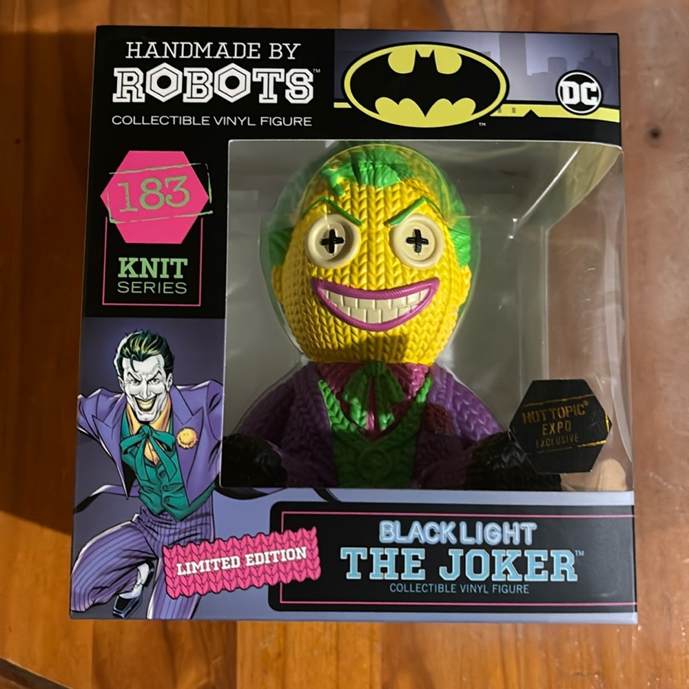 Blacklight, limited edition, hot topic, exclusive the Joker